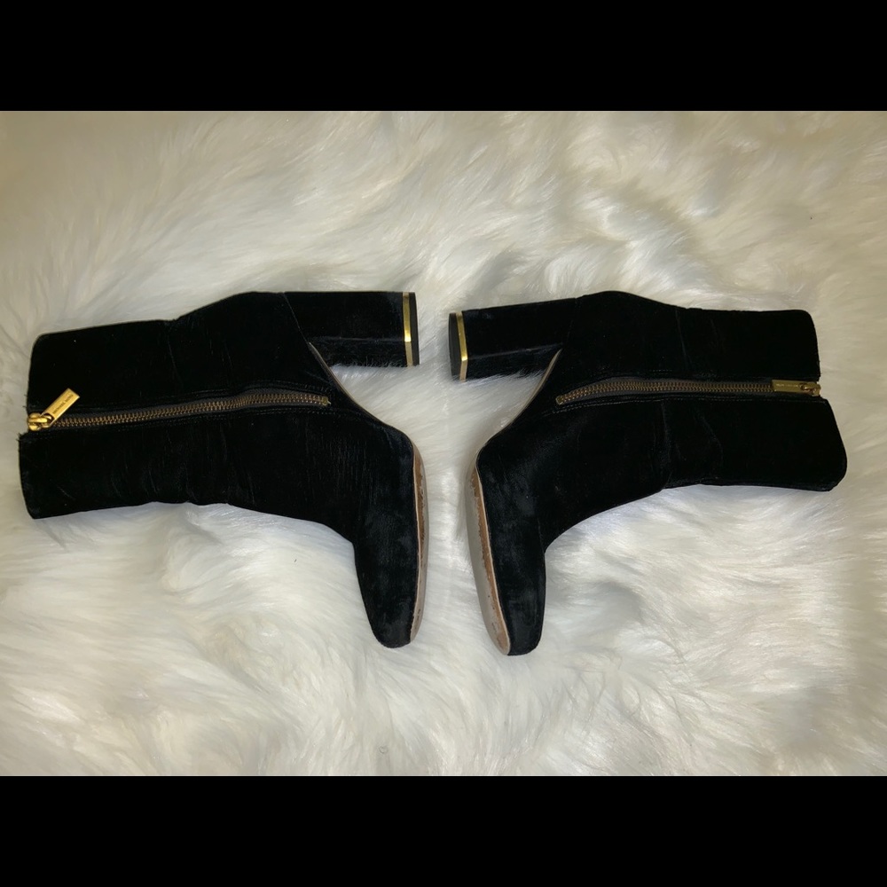 Michael Kors velvet booties!